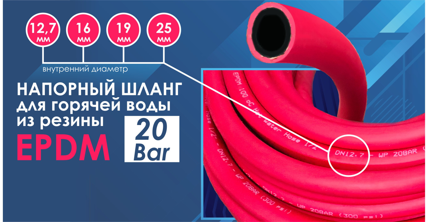 Для подачи горячей  воды в промышленности и сельском хозяйстве.